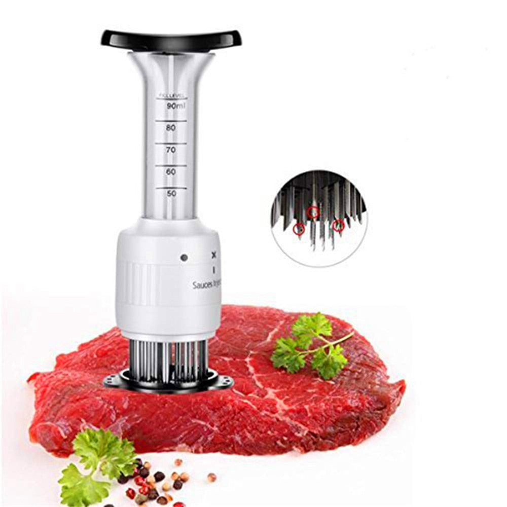 How to Use a Meat Marinade Injector